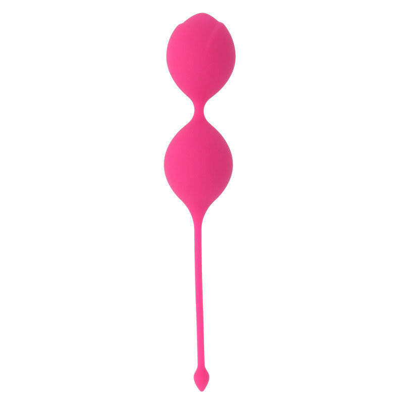 Intense Kisha Fit in silicone fucsia, dispositivo Kegel color fucsia per esercizi di perineo, prodotto di INTENSE HEALTH & FUN