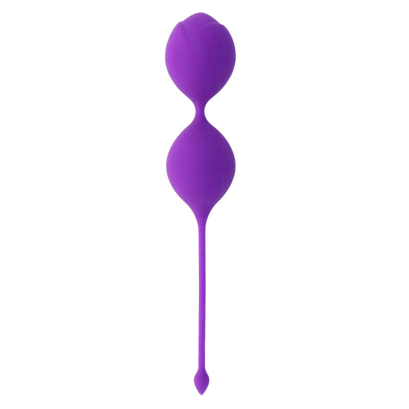 Silicone Kegel Lilla Kisha Fit INTENSE HEALTH & FUN, dispositivo per esercizi di pavimento pelvico, in forma di piccola palla viola