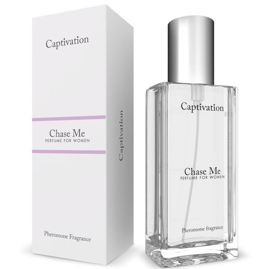 Profumo femminile INTIMATELINE Captivation Chase Me con feromoni, 30 ml, elegante fragranza per lei.