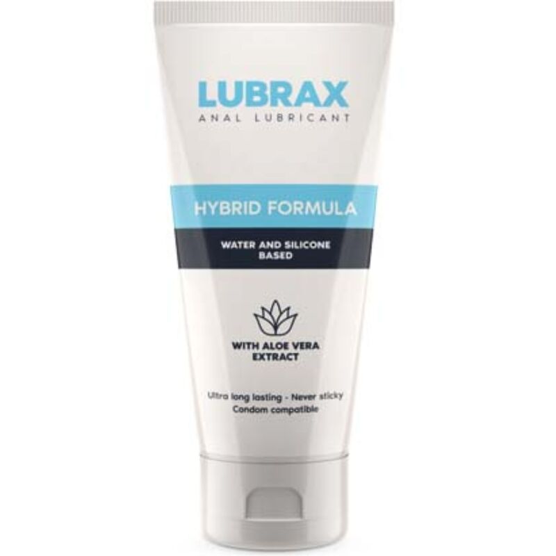 Lubrificante anale ibrido INTIMATELINE LUBRAX HYBRID, bottiglia da 100 ml, gel lubrificante per uso anale.