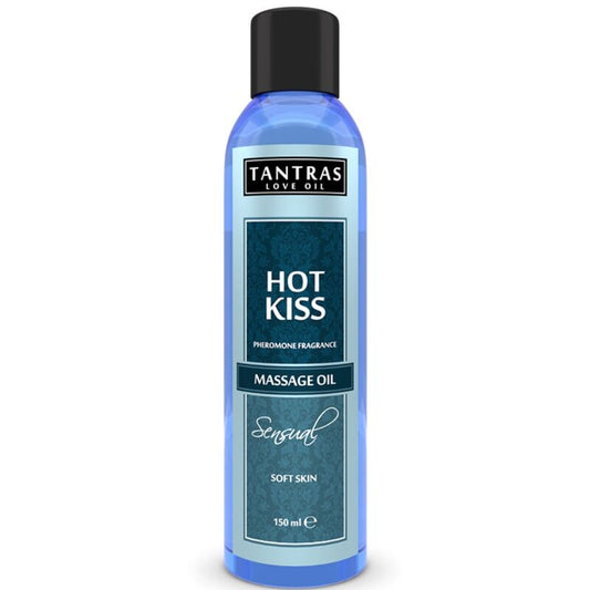 Olio da massaggio INTIMATELINE TANTRAS LOVE OIL, olio caldo per massaggi sensuali, bottiglia da 150 ml