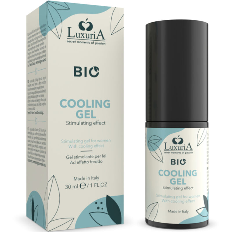 Gel bio raffreddante per lei Intimateline Luxuria, 30 ml, effetto rinfrescante e rinnovante per il benessere intimo femminile