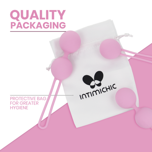 Dispositivo per la riabilitazione del pavimento pelvico INTIMICHIC PELVIS HEALTH II, con dettagli e design ergonomico