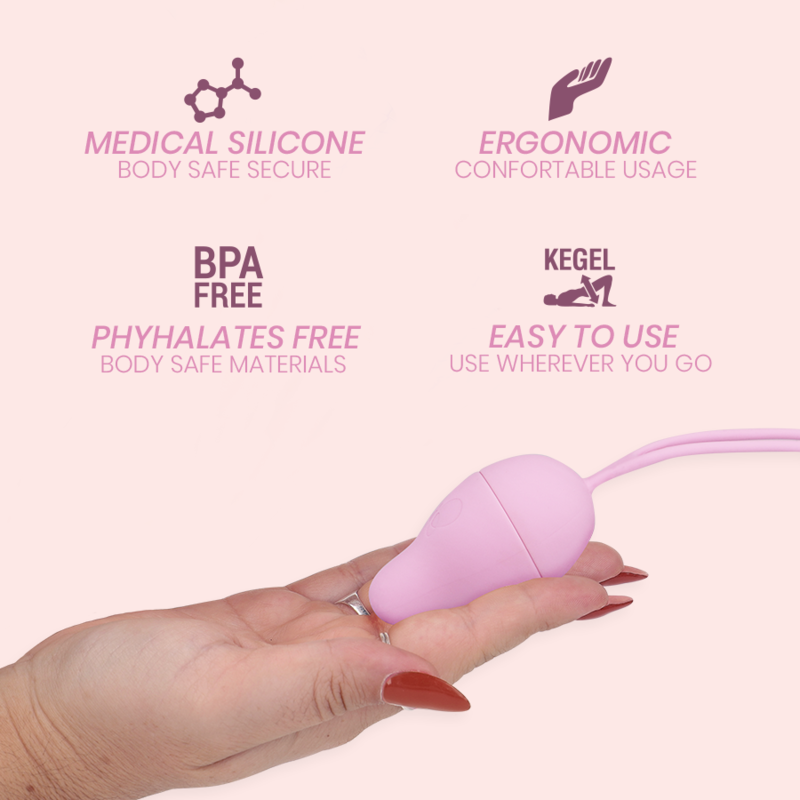 Dispositivo INTIMICHIC Salute del Pelvi I 2.0 per riabilitazione pelvica, mostra il prodotto bianco con dettagli tecnici.