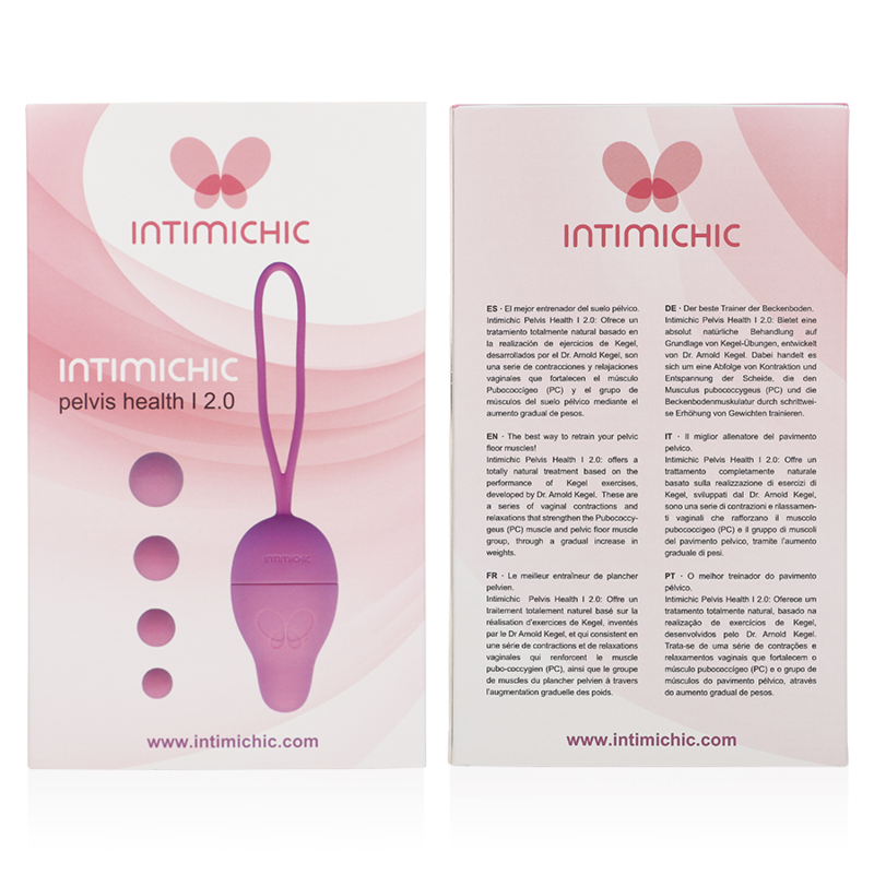 Dispositivo di riabilitazione pelvica INTIMICHIC Salute del Pelvi I 2.0, usato per la riabilitazione del pavimento pelvico.