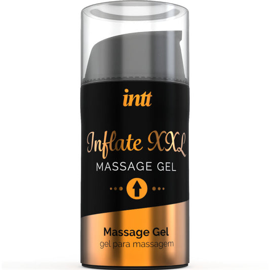 Gel intimo INTT FOR HIM per aumentare l'erezione e le dimensioni del pene, in confezione con tubo bianco e etichetta.