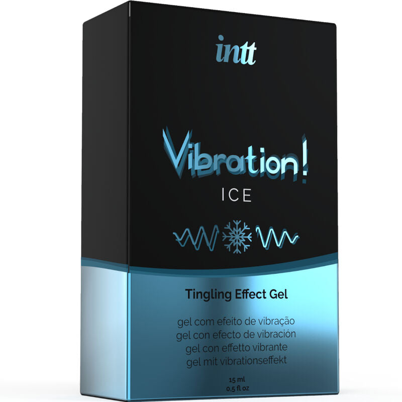 Gel vibrante stimolante intimo INTT Unisex, effetto forte, formato da 15ml, gel arousal per momenti di piacere.