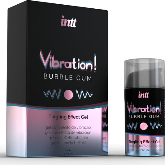 Gel stimolante intimo vibrante INTT, liquido potente, 15ml, per aumento di piacere e sensazioni intense, prodotto unisex Arousal Gel