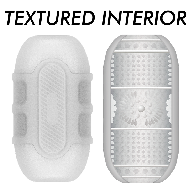 Masuratore doppio turbo JAMYJOB con dettagli realistici, design ergonomico e superficie morbida per un'esperienza intensa.