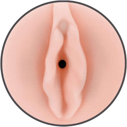 Masturbatore di vagina JAMYJOB, modello di sex toy femminile, visibile con dettagli realistici e texture in silicone.