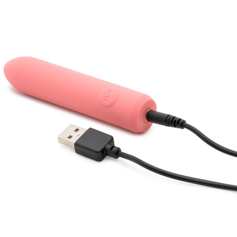 Piccolo Ily Bullet rosa di JE JOUE, dispositivo vibrante compatto e discreto per uso personale.