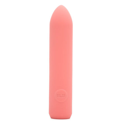 Bullet rosa JE JOUE ILY, dispositivo di stimolazione anale in silicone con design ergonomico e morbido.