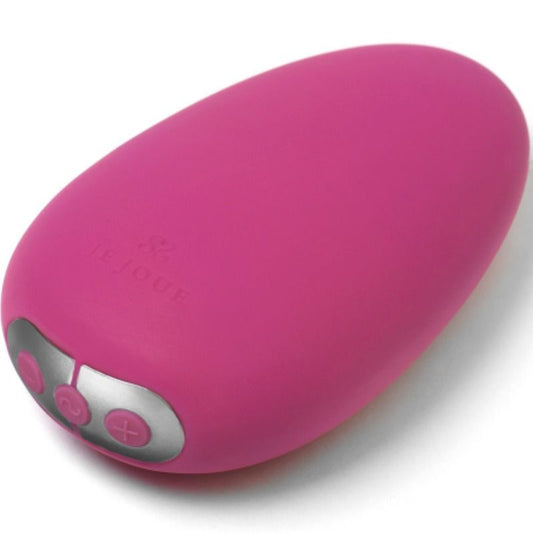 Massaggiatore morbido fucsia JE JOUE Mimi, design compatto e confortevole per massaggi rilassanti e piacevoli.