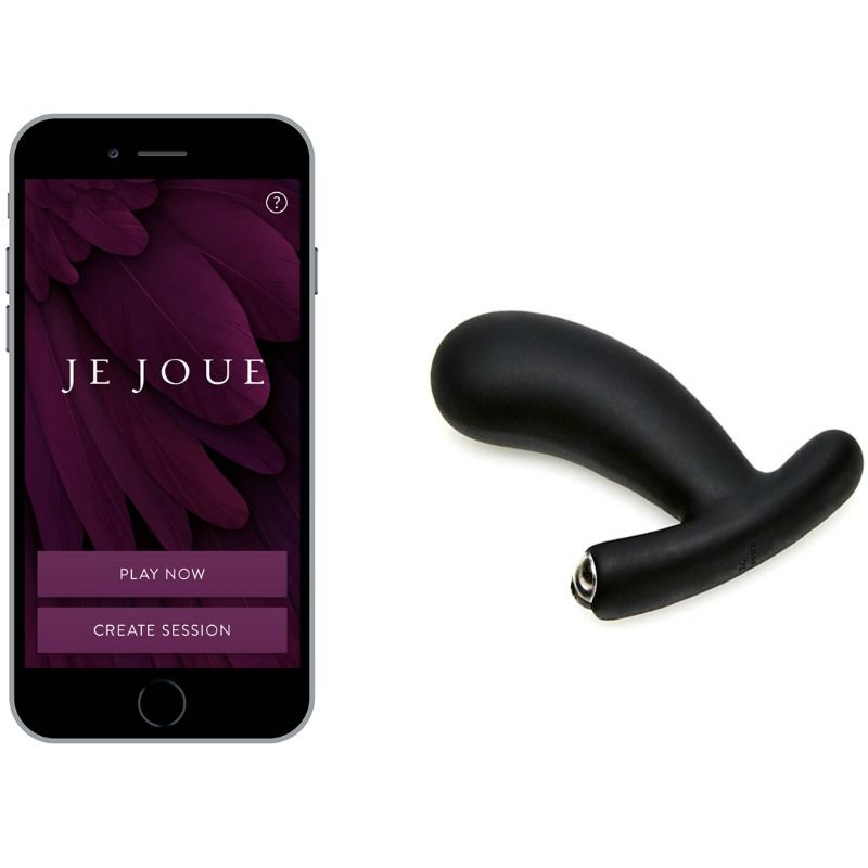 Plug anale vibrante JE JOUE NUO V.2, design ergonomico e discreto, con dettaglio di materiale morbido e resistente.