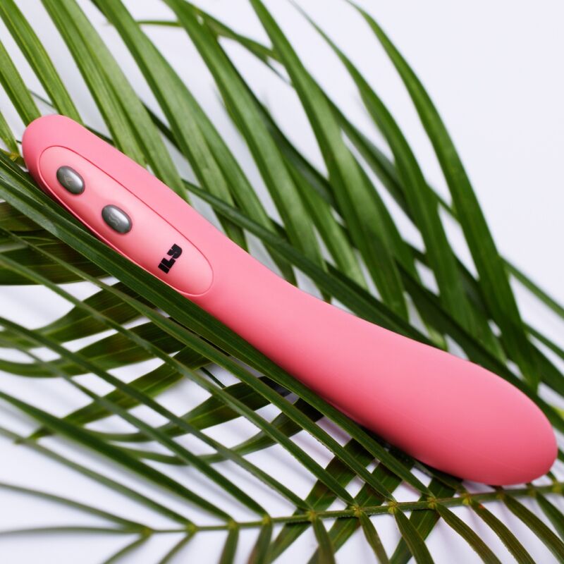 Vibratore G-spot rosa JE JOUE The Wand G-Spot con design ergonomico e superficie liscia per stimolazione intensa