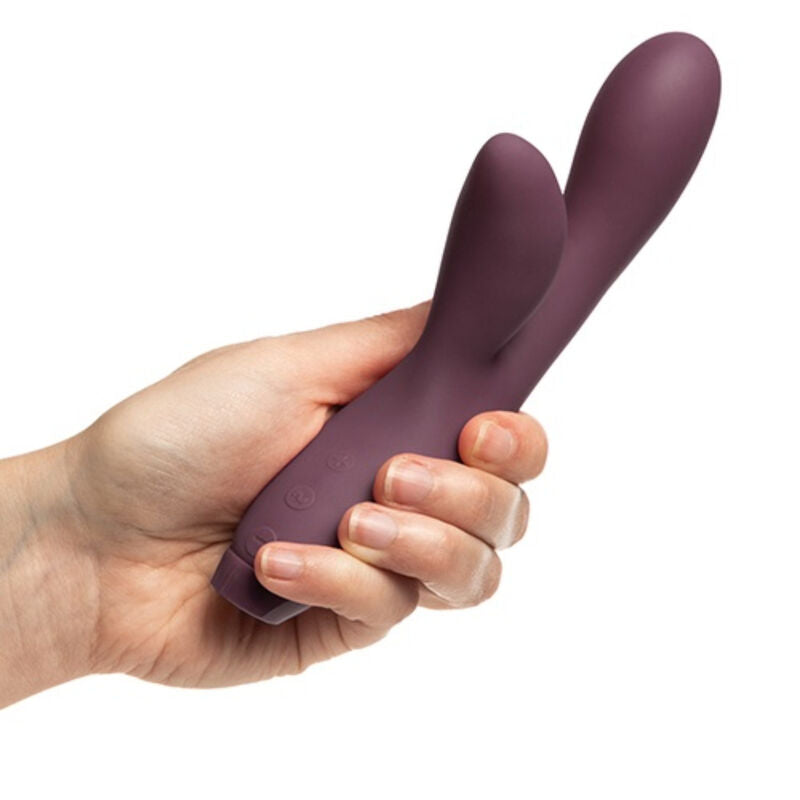 Vibratore coniglio viola JE JOUE Hera, design elegante, superficie liscia e dettagli realistici, ideale per stimolazione.