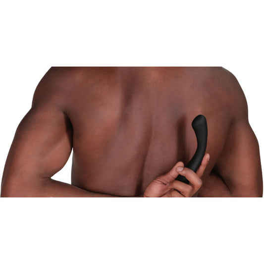 Vibratore JE JOUE Juno Flex Punto G nero, silicone morbido e flessibile, con design ergonomico per stimolazione precisa.