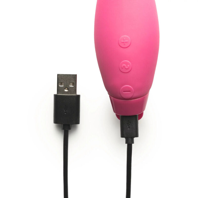 Vibratore G-Spot JE JOUE Juno in colore fucsia, con design ergonomico e superficie liscia, ideale per stimolazione interna.