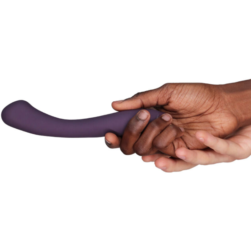 Vibratore G-spot JE JOUE Juno viola, stimolatore per punti G con forma ergonomica, in silicone morbido e di alta qualità.