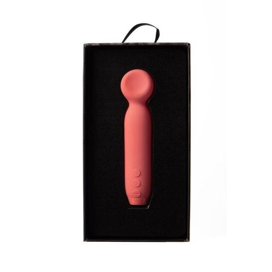 Vita Bullet Anguria Rosa di JE JOUE, elegante bottiglia d'acqua in acciaio inossidabile con design colorato e pratico coperchio.
