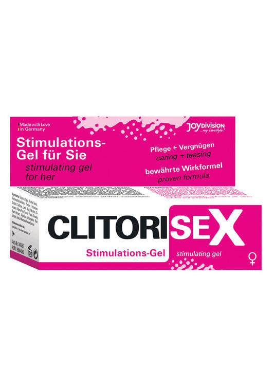 Crema stimolante Clitorisex di JOYDIVISION EROPHARM, crema da 40 ml per migliorare la sensibilità e il piacere femminile
