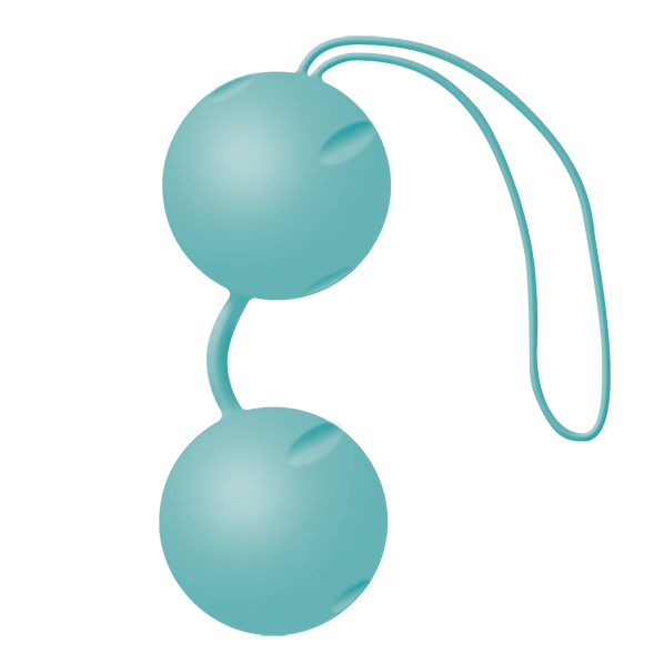 Joydivision JOYBALLS JOYDIVION Lifestyle Menta, palline di silicone verde con superficie liscia e design ergonomico.