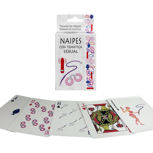 Carte a tema sessuale Kheper Games, set di giochi erotici con illustrazioni e simboli per adulti.