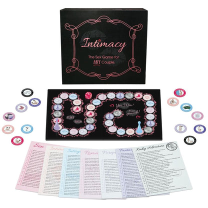 Gioco di intimità per coppie Kheper Games, scatola con istruzioni e accessori per momenti di coppia in lingua inglese e spagnola