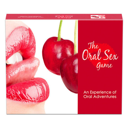 Gioco del sesso orale di Kheper Games con carte e istruzioni, istruzioni per giochi e attività sensuali.