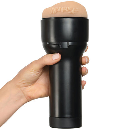 Stroker KIIROO Feel Melrose Michaels Stars, prodotto per adulti, con dettagli realistici e texture morbida, visibile in immagine.