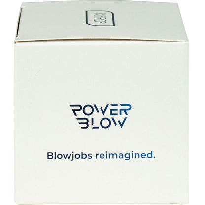 Dispositivo di aspirazione interattivo PowerBlow di KIIROO, con design moderno e pulsanti di controllo visibili.