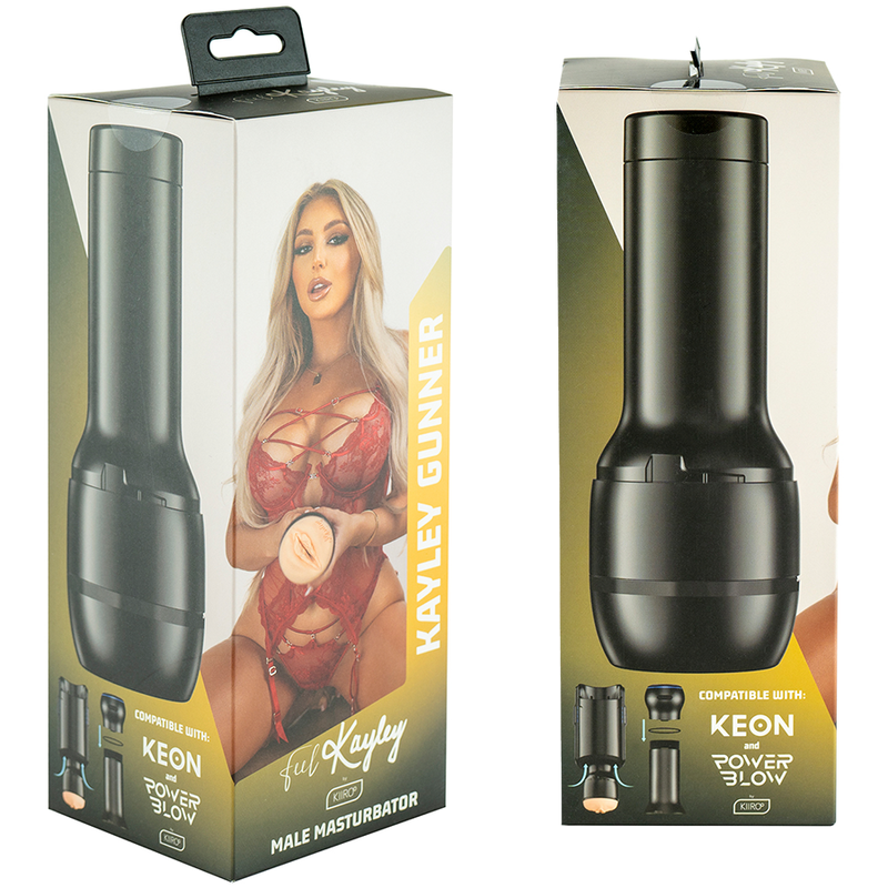 Immagine del prodotto KIIROO FEEL Kayley Gunner della collezione Stars Strokers, dettaglio del design e materiali del dispositivo.