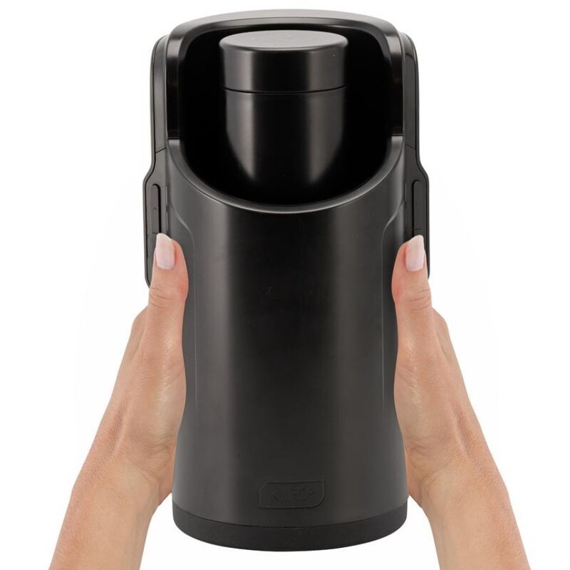 Stimolatore KIIROO KEON con stroker Nicolette Shea e lubrificante Aqua da 50 ml, prodotto per il piacere e il comfort.