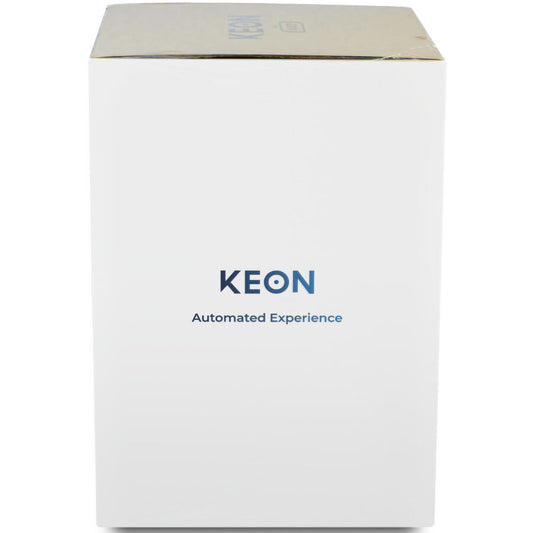 Masturbatore automatico KIIROO KEON WiFi, dispositivo di piacere con design compatto e funzionalità avanzate, visibile in primo piano.