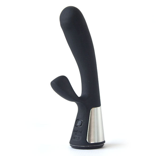 Telecomando nero KIIROO Ohmibod Fuse App con pulsanti e display, controllo a distanza del dispositivo erotico.