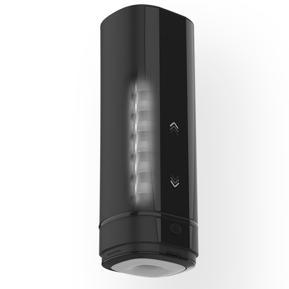 Masturbatore teledildonic KIIROO ONYX+ con texture della pelle, dispositivo di stimolazione intima per adulti.
