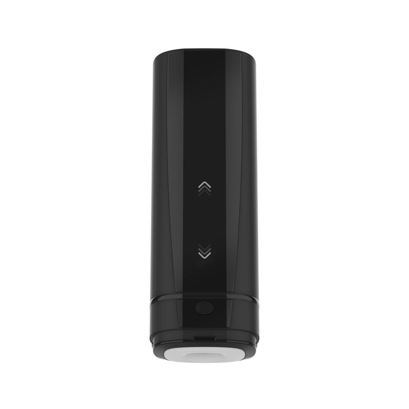 Masturbatore teledildonico KIIROO ONYX+ con texture della pelle, dispositivo per stimolazione erotica e piacere intimo.