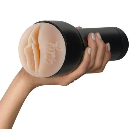 Stroker Molly Stewart della collezione Kiiroo Stars, dispositivo di stimolazione della linea Kiiroo, visibile nell'immagine.