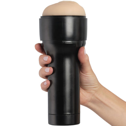 Stroker generico KIIROO Sentire pallido, dispositivo per stimolazione, con design compatto e dettagli visibili in immagine.