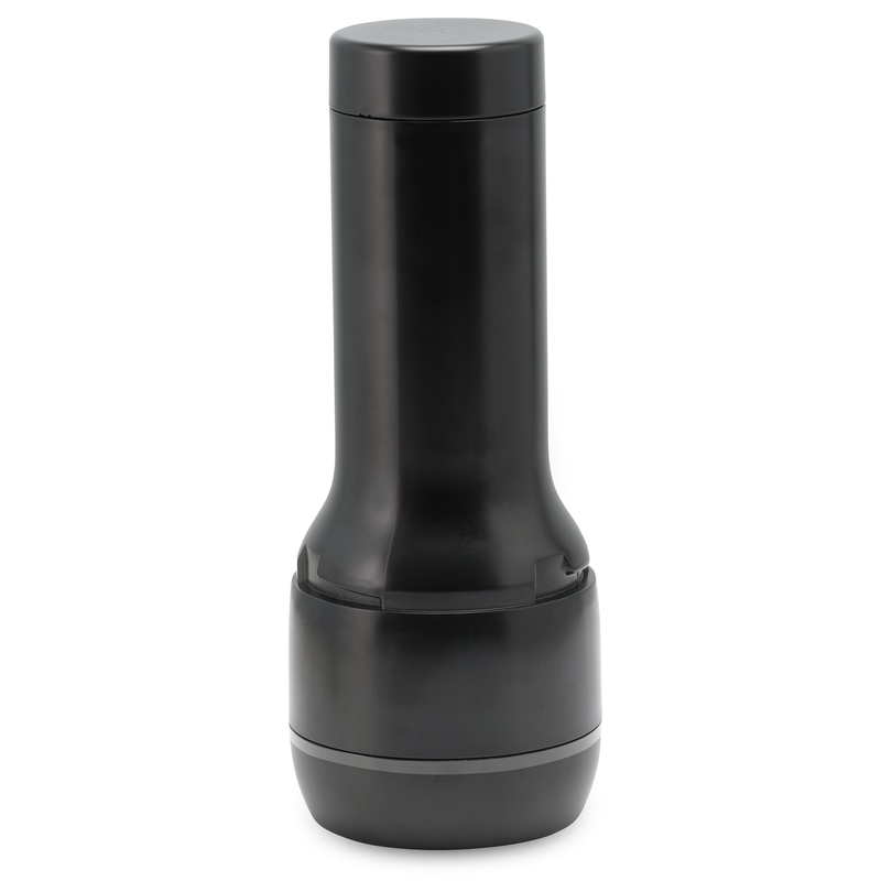 Stimolatore masturbatore KIIROO FEEL STROKER marrone, dispositivo di piacere in silicone, con design realistico e ergonomico.