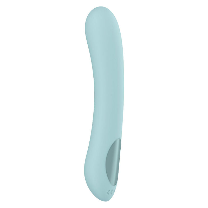 Vibratore punto G KIIROO Pearl 2+ in turchese, design ergonomico e dettagli elegante, ideale per stimolazione mirata.