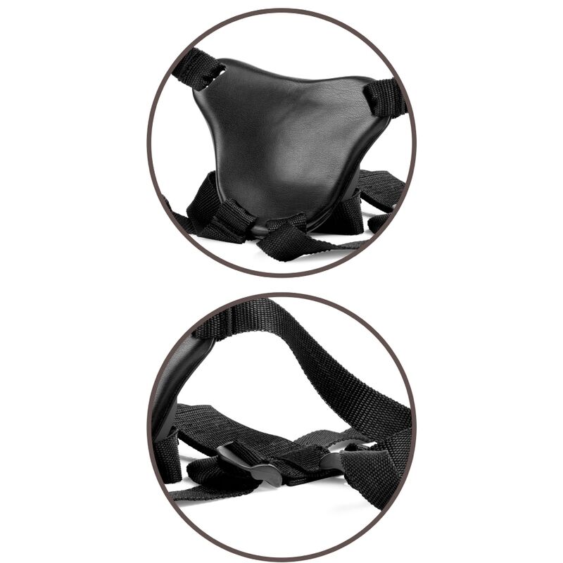 Imbragatura regolabile KING COCK ELITE comoda e resistente, ideale per uso intimo, con design ergonomico e comfort elevato.