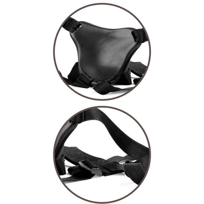 Imbragatura regolabile KING COCK ELITE comoda e resistente, ideale per uso intimo, con design ergonomico e comfort elevato.