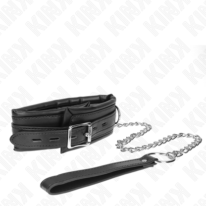 Collana pesante KINK con cintura regolabile da 36,5 a 50 cm, modello 4, in metallo robusto e design elegante.