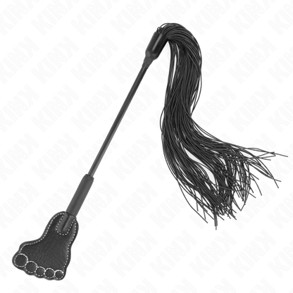 Pagaia a piedi con frusta in nappa KINK IMPACT & TOUCH, lunga 31 cm, con finitura in pelle di alta qualità.