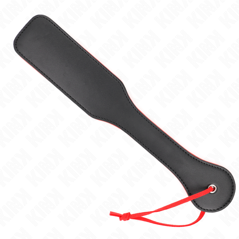 Palette KINK a due faccia rosso e nero, dimensioni 32x6 cm, con design distintivo, brand KINK IMPACT & TOUCH.