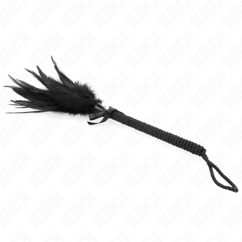 Piume di pollo giocose da 35 cm della marca KINK IMPACT & TOUCH, morbide e leggere, ideali per giochi sensoriali e pratiche di BDSM