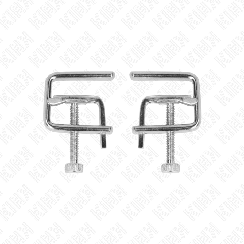 Morse per capezzoli KINK NIPPLE GRIP, in metallo, con dettagli intricati, utilizzato per pratiche di bondage e stimolazione sensoriale