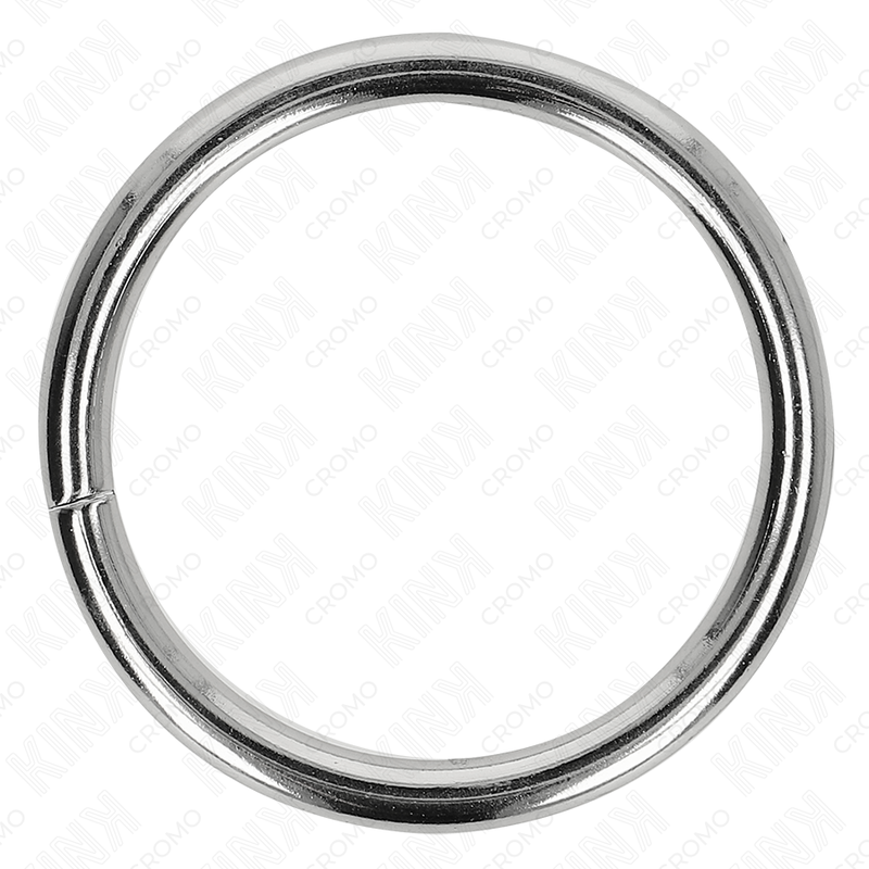 Anello per pene in metallo KINK Ring Power, diametro interno di 4,5 cm, con superficie liscia e design robusto.