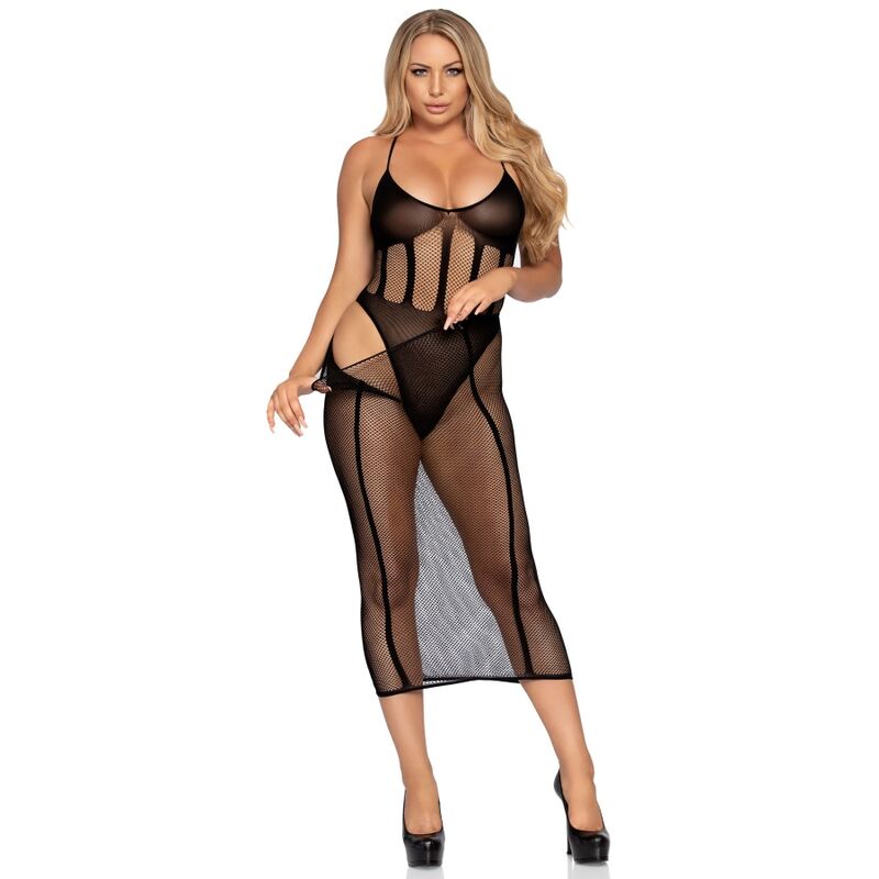Set body e gonna Leg Avenue, taglia unica, con dettagli eleganti e tessuto morbido, ideale per look alla moda e sofisticati.